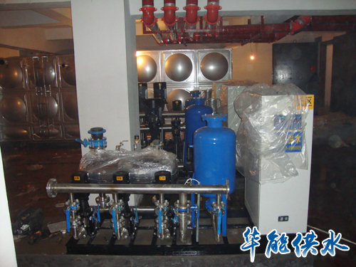 供水設(shè)備安裝現(xiàn)場
